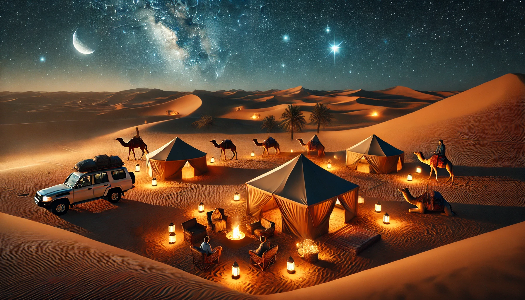 overnight desert safari Dubai