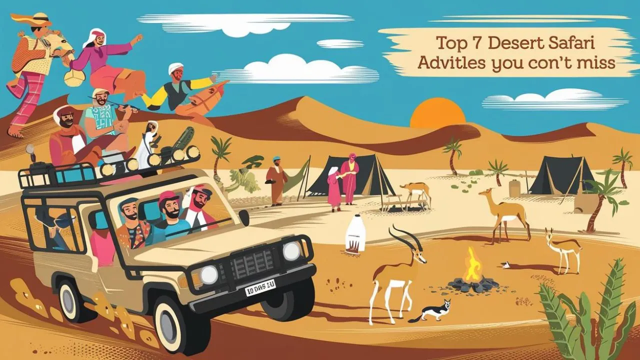 Top 7 desert safari activities You Can't Miss