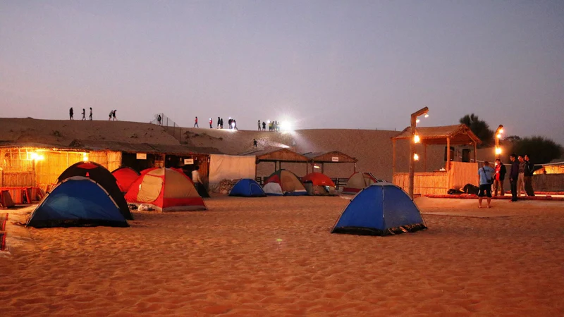 Overnight desert safari